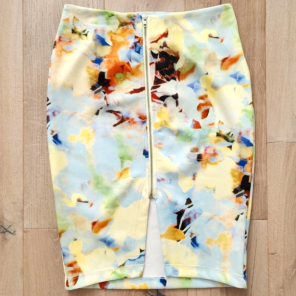 J.O.A. Los Angeles Pencil Zipper Skirt Size Large - Picture 4 of 12